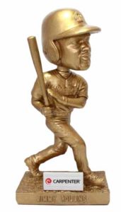These all-gold bobbleheads will be given out at several Fightin' Phils games in 2016. 