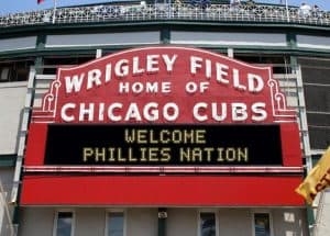 Wrigley Field - Welcome Phillies Nation