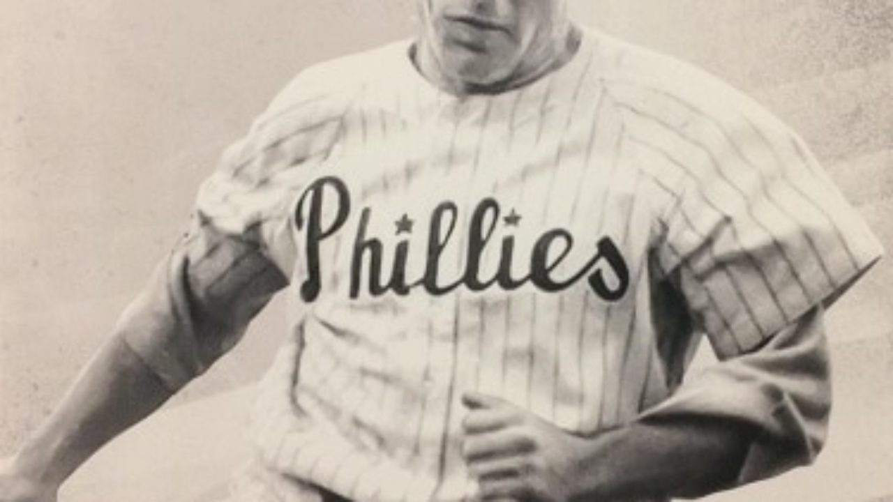 Richie Ashburn 1950 Whiz Kids Signed Philadelphia Phillies
