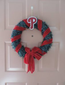 Phillies wreath