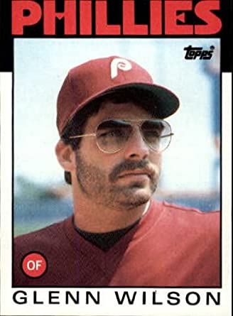 Glenn Wilson 1986 Topps baseball card