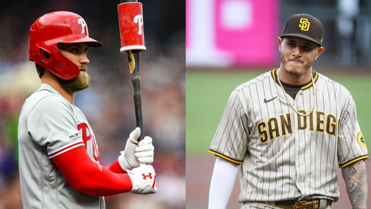 Through 3 years, who has been better — Bryce Harper or Manny