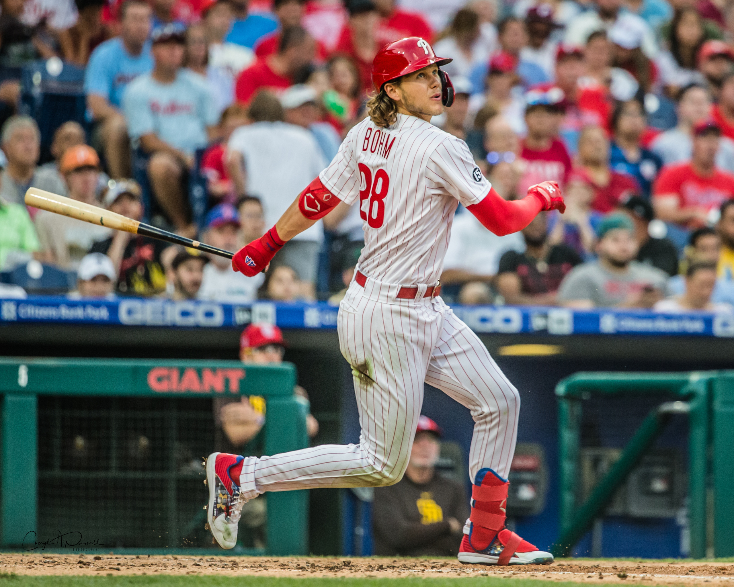 Alec Bohm's two-run single, 05/13/2023