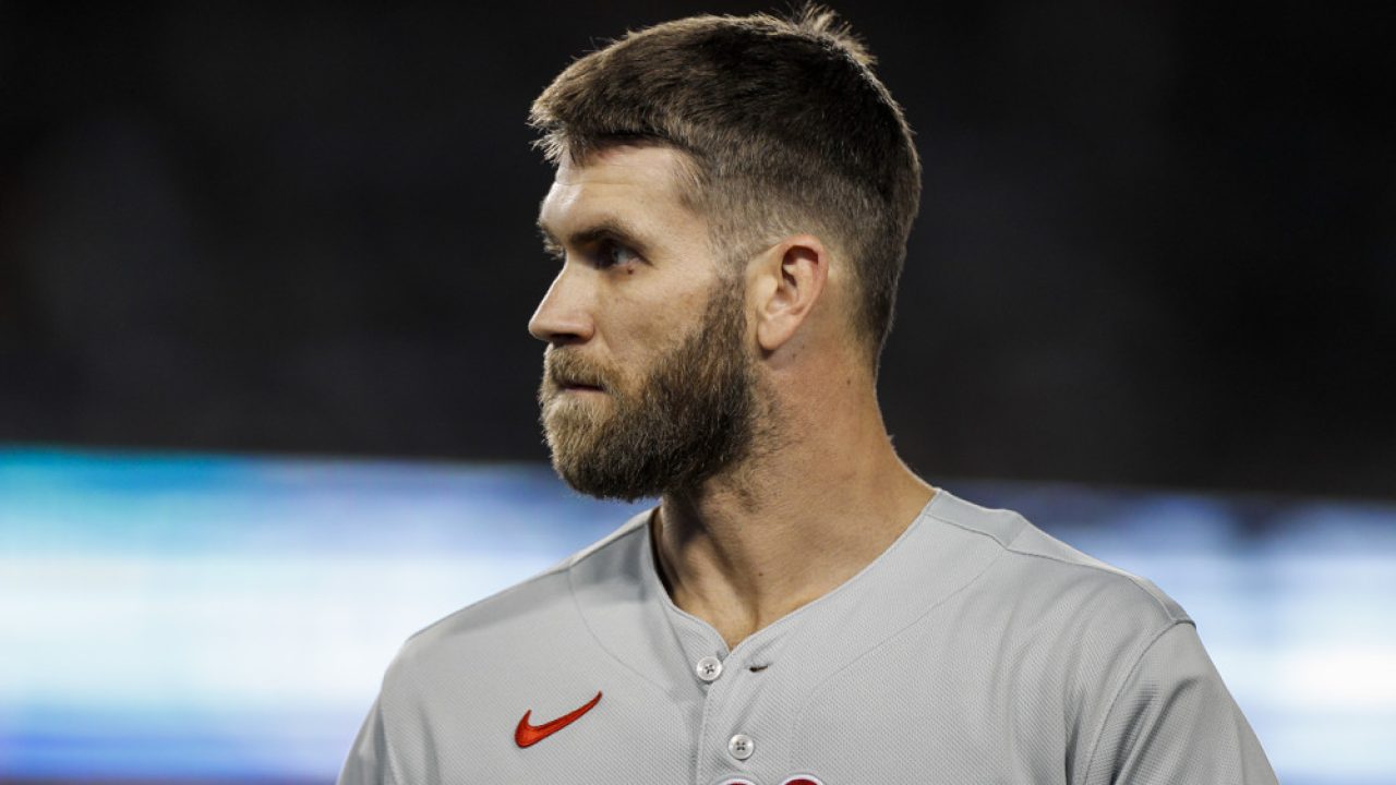 Grotz: Upside of moving Bryce Harper to first doesn't outweigh