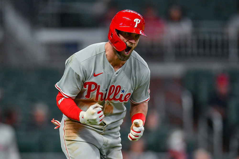 Bryce Harper, J.T. Realmuto out of Phillies' lineup vs. Blue Jays – NBC  Sports Philadelphia