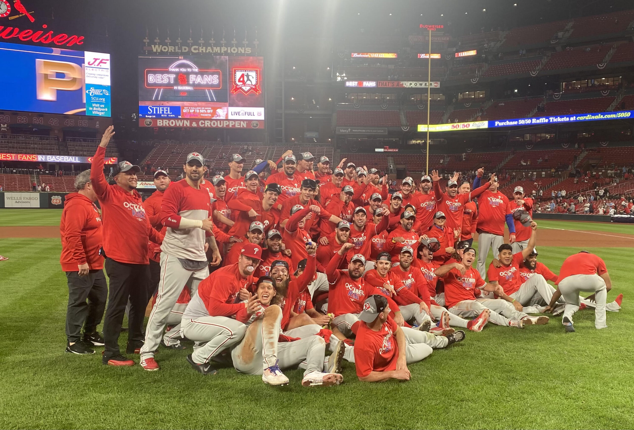 Phillies excited to bring Red October back to Philly