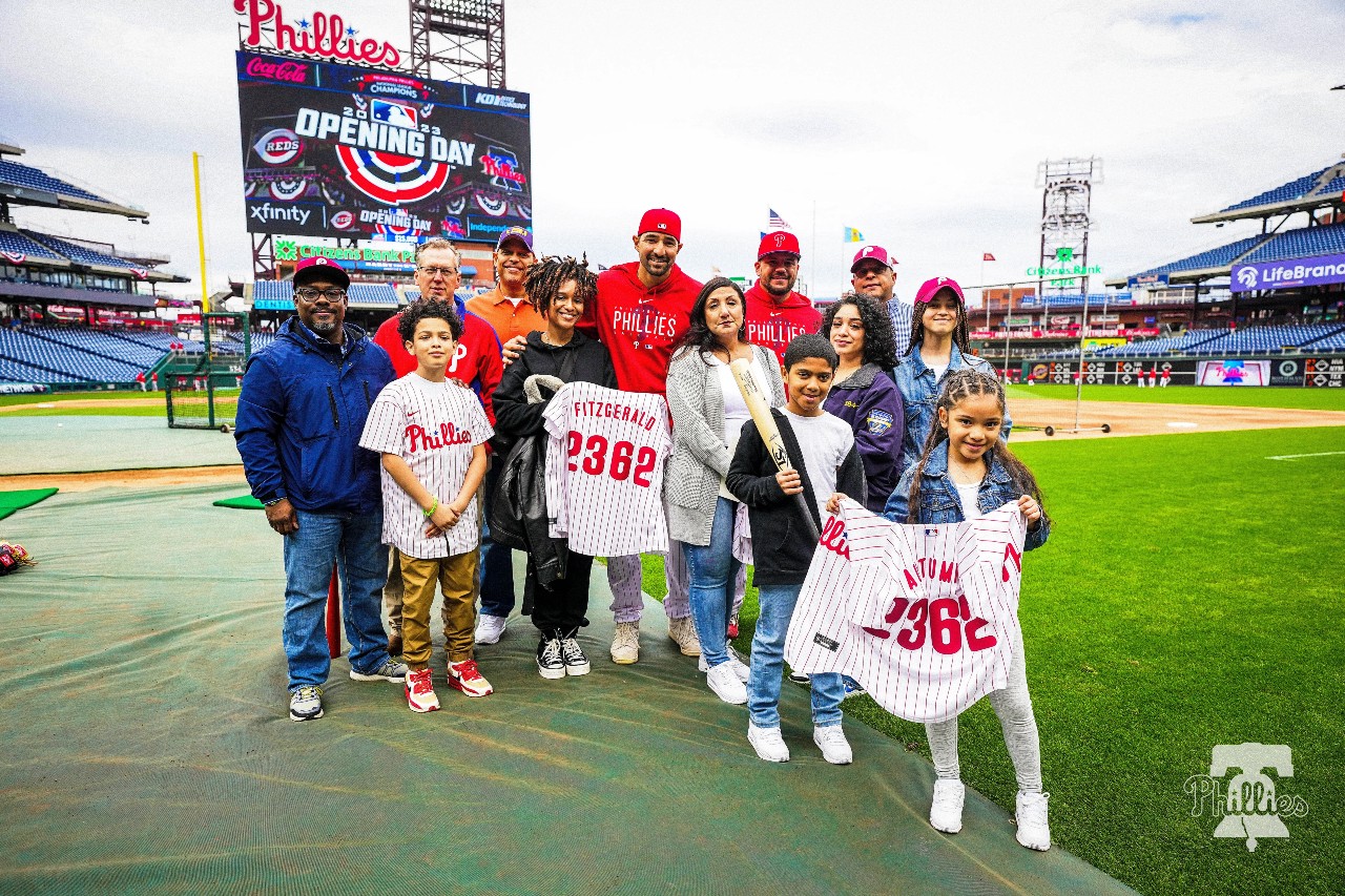 Phillies honor family of fallen officer Christopher Fitzgerald  Phillies  Nation - Your source for Philadelphia Phillies news, opinion, history,  rumors, events, and other fun stuff.